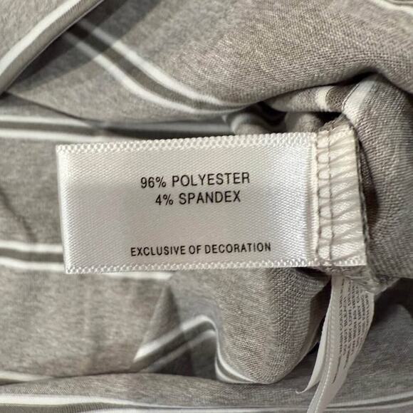 Cutter & Buck Forge Performance Golf Polo Mens Size Large GrayStripe Athleisure - Picture 4 of 5